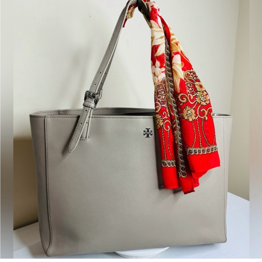 Tory Burch large tote triple compartment